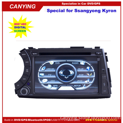 Special Car DVD GPS for Ssangyong Kyron (CY-6952)